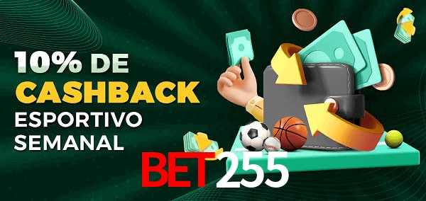 10% de bônus de cashback na BET255